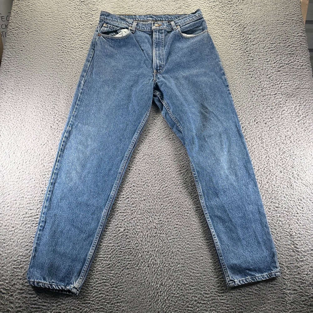 Vintage Levi's 550 Jeans Mens 36x32 Blue Denim Straight Workwear Made in USA